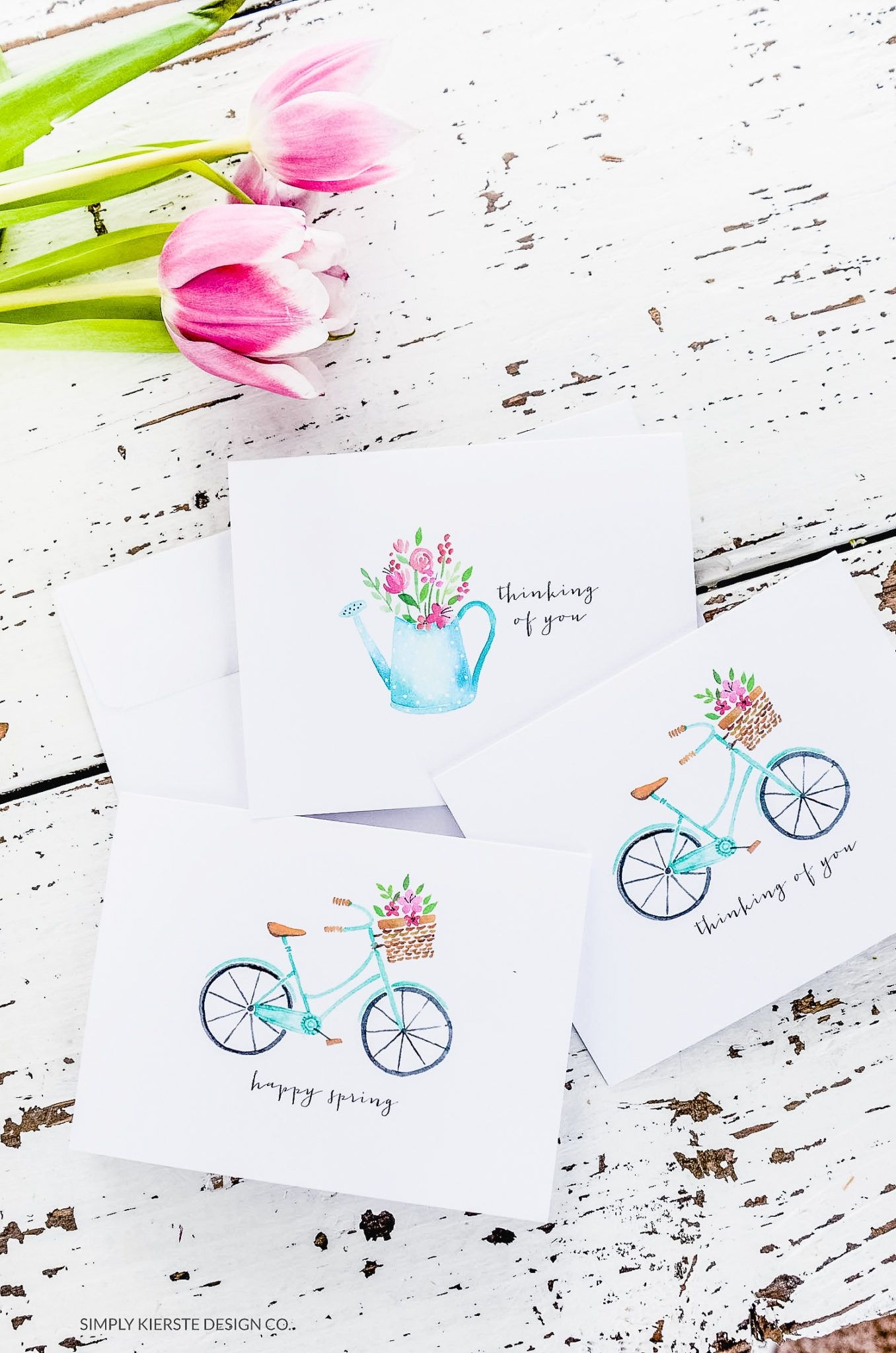 Vintage Style Spring Notecards &amp;amp; Stationery | Free Printables | Free - Free Printable Spring Stationery