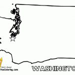 Washington State Map Diagram Coloring Page At Yescoloring   Free Printable Map Of Washington State