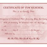 Wedding Vow Renewal Certificate Printable | Printable Birthday   Free Printable Wedding Certificates