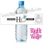 Wedding Water Bottle Label, Bachelorette Party Favor, Svg Hangover   Free Printable Water Bottle Labels Bachelorette