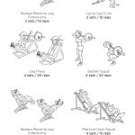 Week 1: Day 1 Legs   Gym Workout: My Custom Printable Workout   Free Printable Gym Workout Routines