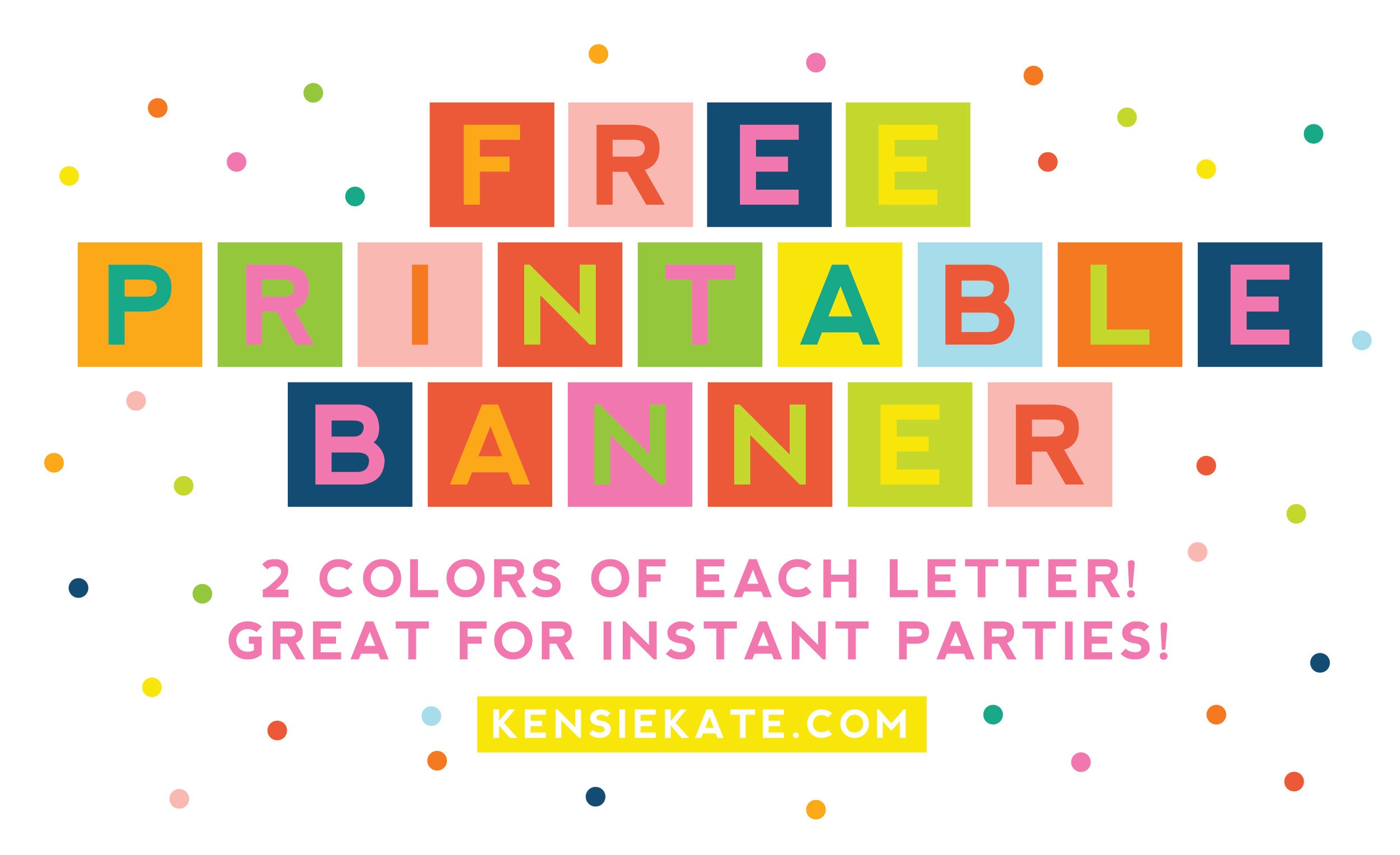 free printable banner templates for word