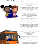 Wheels On The Bus Nursery Rhyme Lyrics Free Printable Nursery Rhyme   Free Printable Nursery Rhymes Songs