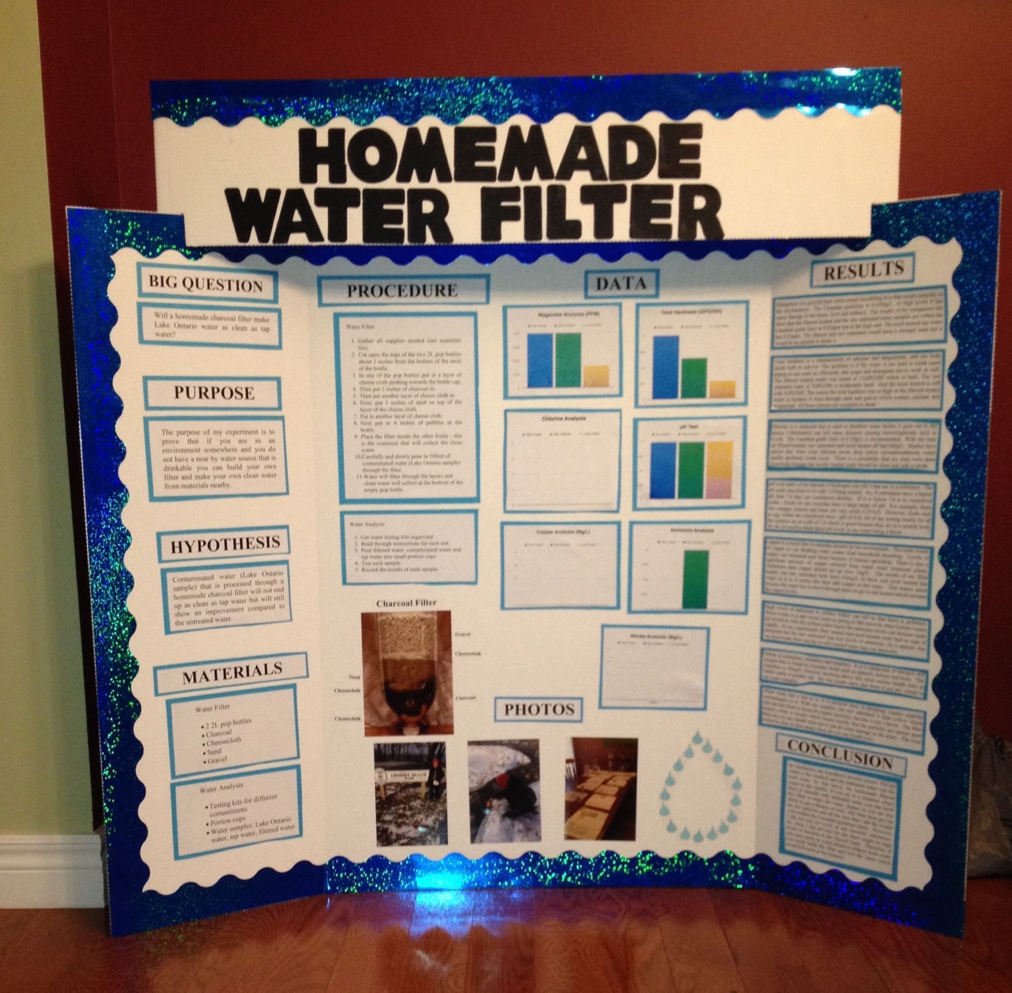 Science Fair Display Board Template