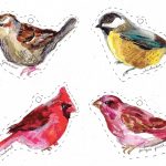 Winter Birds Free Printables   Making It Lovely   Free Printable Images Of Birds