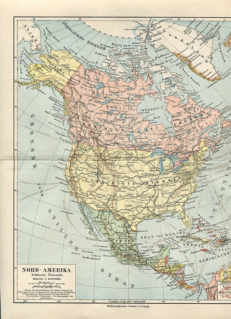 Wonderful Free Printable Vintage Maps To Download - Pillar Box Blue - Free Printable Maps