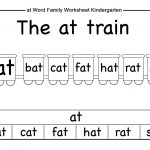 Word Family Worksheets Kindergarten | Briefencounters   Free Printable Word Family Worksheets For Kindergarten