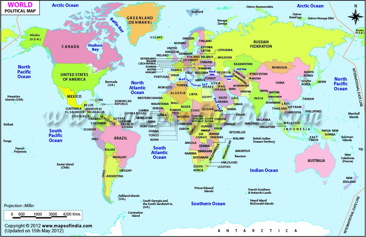 World Map Printable, Printable World Maps In Different Sizes - Free Printable World Maps Online